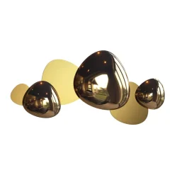 Maytoni Jack-stone LED-væglampe, 79 cm, guld