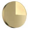 Maytoni Jupiter LED-væglampe, guld, Ø 25cm