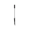 Maytoni LED-gadelampe Flare, 59 cm, jordspyd, grafit, IP65