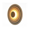 Maytoni LED-væglampe Nami, grøn-beige, Ø 40 cm, aluminium