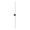 Maytoni LED-væglampe Pars, 105 cm, sort/guld, aluminium