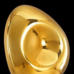 Maytoni Mabell væglampe af glas, guld