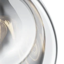 Maytoni Mabell væglampe af glas, krom