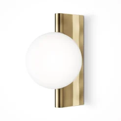 Maytoni væglampe Avantgarde messing glas/metal højde 30 cm