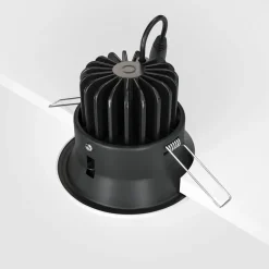 Maytoni Yin LED indbygningslampe, IP20, 3000K, triac, hvid