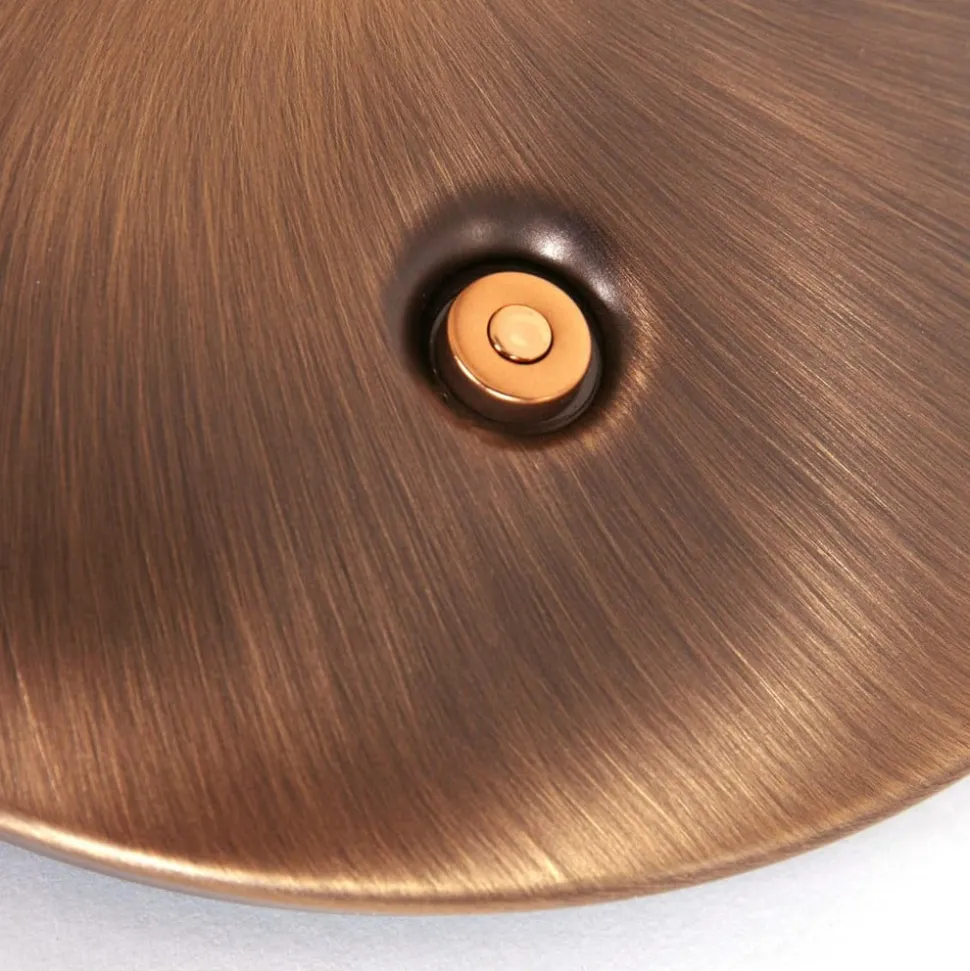 Med lysdæmper – LED-bordlampe Zenith bronze