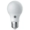 MEGAMAN E27 LED-pære, 7,3 W, 2700 K, sensor