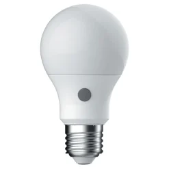 MEGAMAN E27 LED-pære, 7,3 W, 2700 K, sensor