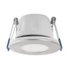 MEGAMAN LED-indbygningsspot Tego Slim, 10-pak, 4.000 K, nikkel