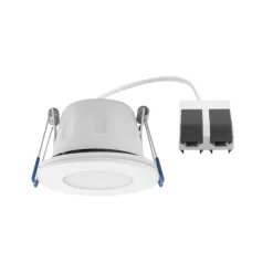 MEGAMAN LED-indbygningsspot Tego Slim, 10-pak, 4.000 K, hvid
