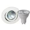 Megatron DecoclicSet indbygn.spot GU10 5,2 W hvidt