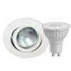 Megatron DecoclicSet LED-indb.spot GU10 5 W hvidt