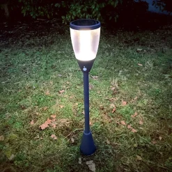 Megatron Ondin LED-solcellegadelampe med sensor