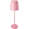 Megatron Tavola LED-batteribordlampe, rosa