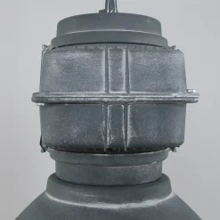 Mexlite Densi hængelampe, grå, Ø 47 cm, metal