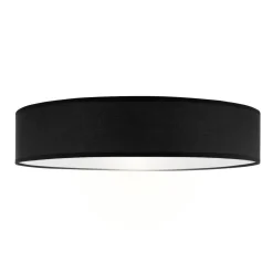 Mia loftslampe, sort, Ø 60 cm