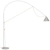 midgard AYNO XL gulvlampe, grå/orange 2.700 K