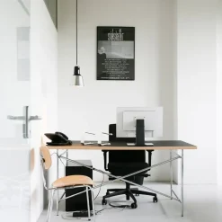 midgard K831 hængelampe, naturlig aluminium