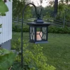 Milan LED-solcellelampe med 3 anvendelsesmuligheder