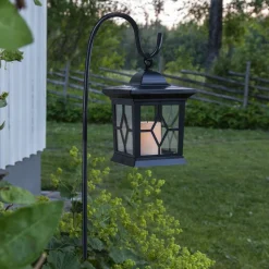 Milan LED-solcellelampe med 3 anvendelsesmuligheder