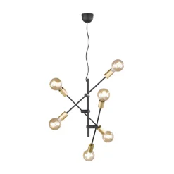 Minimalistisk designet pendellampe Cross