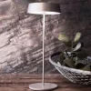 Miram LED-bordlampe med batteri, kan dæmpes, grå