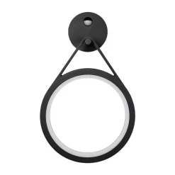 Mirco udendørs LED-væglampe med sensor, ringformet