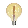 Müller Licht LED-globe E27 9W 820 glødetråd guld