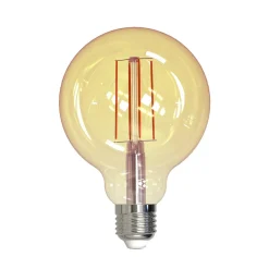 Müller Licht LED-globe E27 9W 820 glødetråd guld