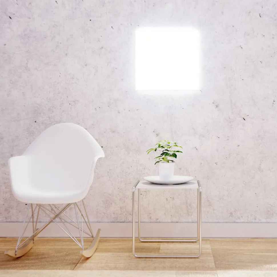 Müller Licht tint Aris LED-panel, 30 x 30 cm, hvid