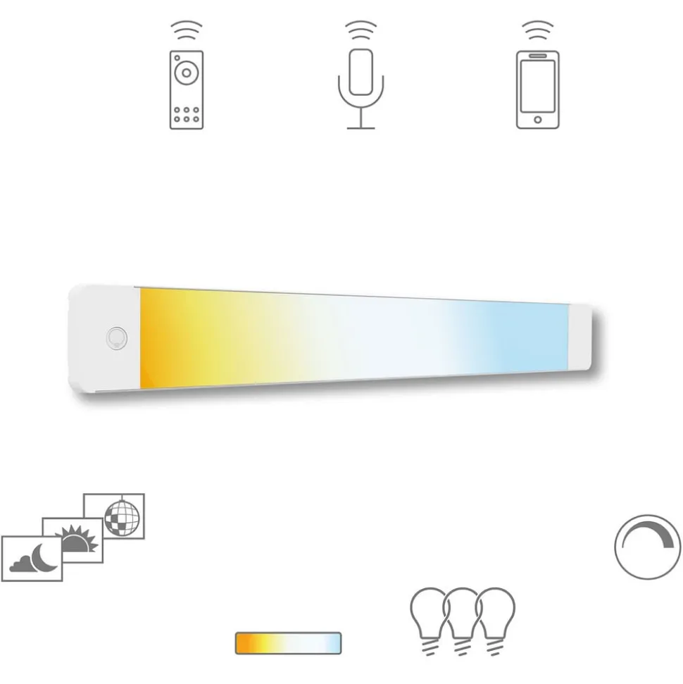 Müller Licht tint LED-underskabsbelysning Alba, 50 cm