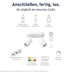 Müller Licht tint Nalo LED-spot, 2 lyskilder