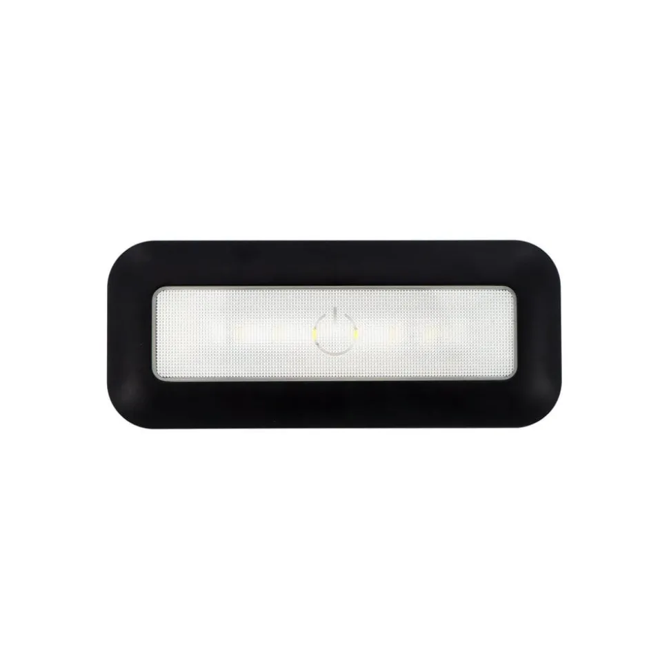 Mobina Push 15 LED-møbellampe, genopladeligt batteri, sort