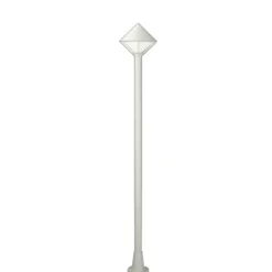 Moderne lampemast 179 i hvid
