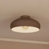 Mogano loftlampe, Ø40cm, kaffebrun