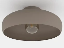Mogano loftlampe, Ø40cm, kaffebrun
