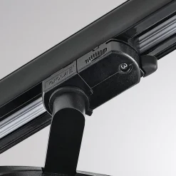 Molto Luce LED 3-faset skinnespot Mag, sort, 827