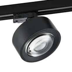 Molto Luce LED 3-faset skinnespot Mag , sort, 830