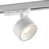 Molto Luce LED 3-faset skinnespot Mag, hvid, 830