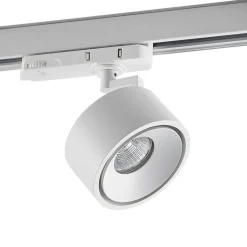 Molto Luce LED 3-faset skinnespot Magis, hvid, 830