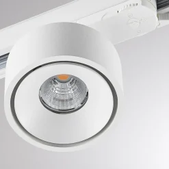Molto Luce LED 3-faset skinnespot Mag, hvid, 830