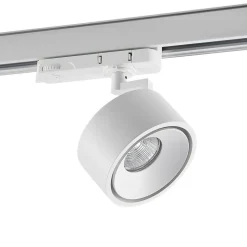 Molto Luce LED 3-faset skinnespot Magis, hvid, 827