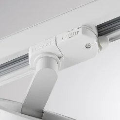 Molto Luce LED 3-faset skinnespot Mag, hvid, 827