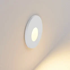 Molto Luce LED indbygningslampe Wall 68R RD hvid, aluminium, CCT