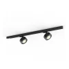 Molto Luce LED-skinnesystem Moove, sort, 3-lys