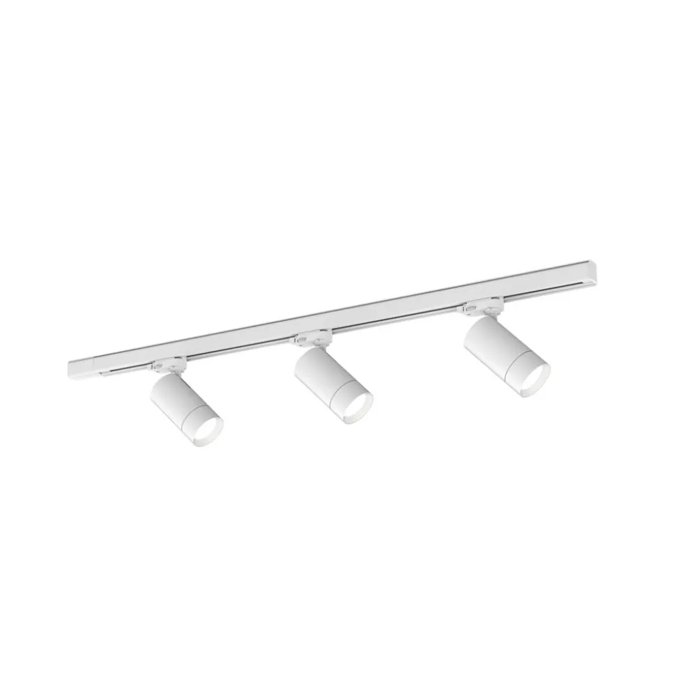 Molto Luce LED-skinnesystem Moove, hvid, 3-lys.
