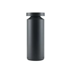 Molto Luce LED-sokkellampe Mona, Ø 18 cm, aluminium, højde 45 cm