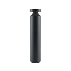Molto Luce LED-sokkellampe Mona, Ø 10 cm, aluminium, højde 45 cm