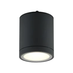 Molto Luce udendørs spotlampe Foris Round SD, antracit, aluminium
