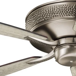 Monarch2 52 loftsventilator, antik tin børstet